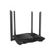 Маршрутизатор Tenda AC10 Двухдиапазонный гигабитный Wi-Fi роутер AC1200 до 300 Мбит/с на 2,4 ГГц + до 867 Мбит/с до 5 ГГц, LAN 3x1 Гбит/с, WAN 1x1 Гбит/с, 4*5dBi внешние антенны