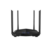 Маршрутизатор Tenda AC10 Двухдиапазонный гигабитный Wi-Fi роутер AC1200 до 300 Мбит/с на 2,4 ГГц + до 867 Мбит/с до 5 ГГц, LAN 3x1 Гбит/с, WAN 1x1 Гбит/с, 4*5dBi внешние антенны