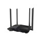 Маршрутизатор Tenda AC10 Двухдиапазонный гигабитный Wi-Fi роутер AC1200 до 300 Мбит/с на 2,4 ГГц + до 867 Мбит/с до 5 ГГц, LAN 3x1 Гбит/с, WAN 1x1 Гбит/с, 4*5dBi внешние антенны