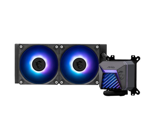 Жидкостная система охлаждения MSI MAG CORELIQUID A15 240 2x ARGB Fan, ARGB Block Жидкостная система охлаждения MSI MAG CORELIQUID A15 240 2x ARGB Fan, ARGB Block