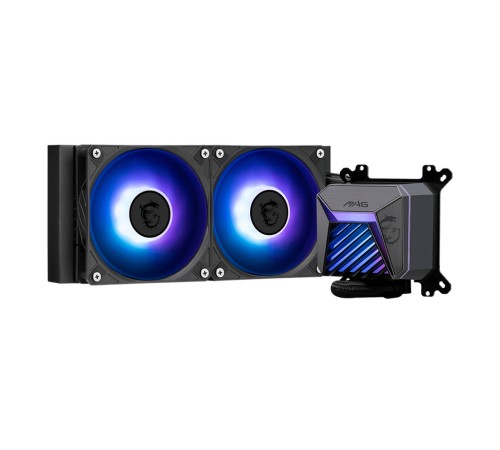 Жидкостная система охлаждения MSI MAG CORELIQUID A15 240 2x ARGB Fan, ARGB Block Жидкостная система охлаждения MSI MAG CORELIQUID A15 240 2x ARGB Fan, ARGB Block