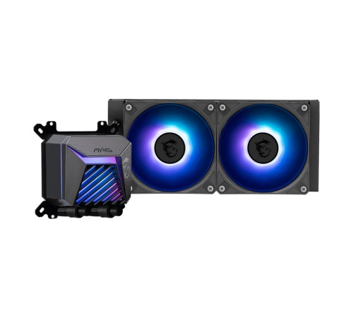 Жидкостная система охлаждения MSI MAG CORELIQUID A15 240 2x ARGB Fan, ARGB Block Жидкостная система охлаждения MSI MAG CORELIQUID A15 240 2x ARGB Fan, ARGB Block