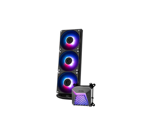Жидкостная система охлаждения MSI MAG CORELIQUID A15 360 3 x ARGB Fan, ARGB Block Жидкостная система охлаждения MSI MAG CORELIQUID A15 360 3 x ARGB Fan, ARGB Block