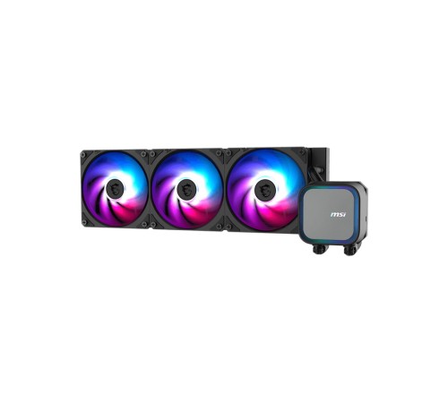 Жидкостная система охлаждения MSI MAG CORELIQUID A13 360 3 x ARGB Fan, ARGB Block Жидкостная система охлаждения MSI MAG CORELIQUID A13 360 3 x ARGB Fan, ARGB Block