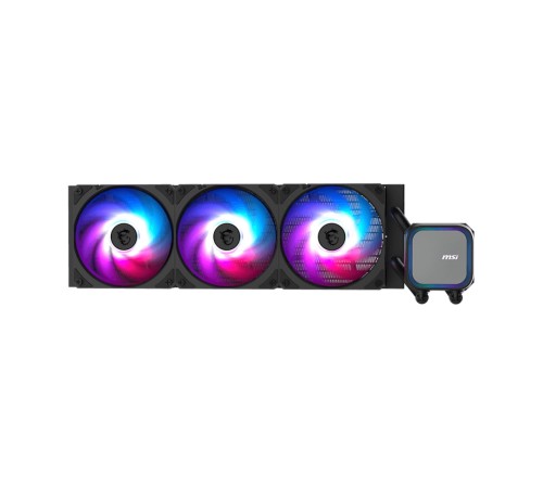 Жидкостная система охлаждения MSI MAG CORELIQUID A13 360 3 x ARGB Fan, ARGB Block Жидкостная система охлаждения MSI MAG CORELIQUID A13 360 3 x ARGB Fan, ARGB Block
