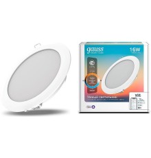 Умный светильник Gauss IoT Smart Home потолоч. белый (2040122)