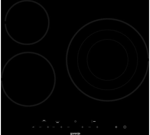 Варочная поверхность Gorenje ECT63ASC черный Варочная поверхность Gorenje ECT63ASC черный