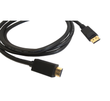 Kramer C-DPM/HM-15 Кабель DisplayPort-HDMI (Вилка - Вилка), 4,6 м (97-0601015)