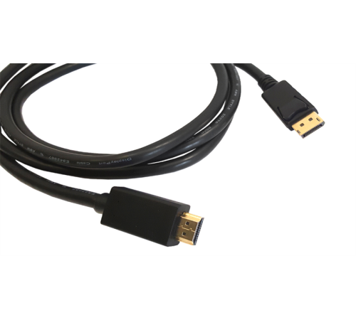 Kramer C-DPM/HM-15 Кабель DisplayPort-HDMI (Вилка - Вилка), 4,6 м (97-0601015) Kramer C-DPM/HM-15 Кабель DisplayPort-HDMI (Вилка - Вилка), 4,6 м (97-0601015)