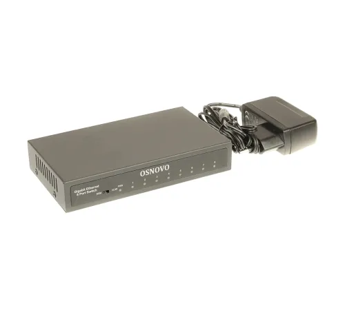 Коммутатор Osnovo SW-70800 неуправляемый Коммутатор Osnovo SW-70800 неуправляемый