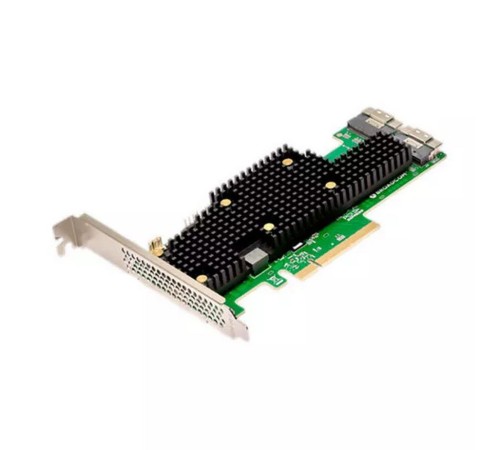 HBA-адаптер Broadcom 9620-16i SGL (05-50111-02001 / 03-50111-02001) PCIe v4 x8 LP, Tri-Mode SAS/SATA/NVMe 24G eHBA, 16port (2*int SFF8654), RAID 0/1/10, SAS4016 IOC, RTL HBA-адаптер Broadcom 9620-16i SGL (05-50111-02001 / 03-50111-02001) PCIe v4 x8 LP, Tri-Mode SAS/SATA/NVMe 24G eHBA, 16port (2*int SFF8654), RAID 0/1/10, SAS4016 IOC, RTL