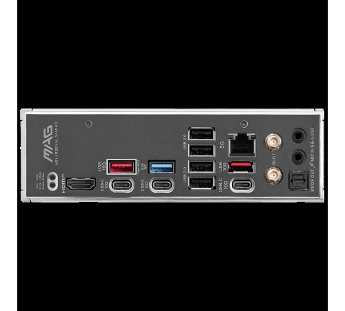 Материнская плата MSI MAG B850 TOMAHAWK MAX WIFI  SocketAM5 AMD B850 4xDDR5 ATX AC`97 8ch(7.1) 5Gigabit RAID+HDMI