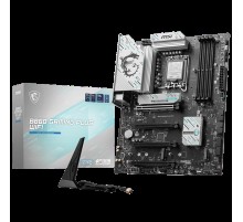 Материнская плата MSI B860 GAMING PLUS WIFI B860, LGA1851, 4*DDR5, 4*PCIEx16, 3*M.2, 1*TypeC, 2*USB3.2Gen2, 6*USB3.2Gen1, 8*USB2.0, 4*SATA3.0, 5G, Type-C DP, DP, HDMI, ATX, RTL