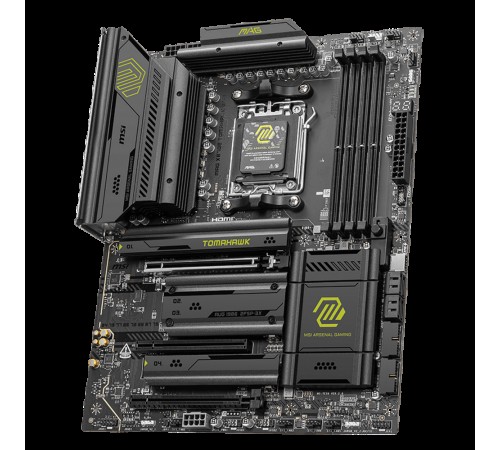 Материнская плата MSI MAG X870E TOMAHAWK WIFI SocketAM5 AMD X870 4xDDR5 ATX AC`97 8ch(7.1) 5Gigabit RAID+HDMI