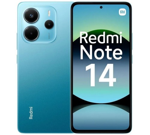 Смартфон Xiaomi Redmi Note 14 RU 8+128 Ocean Blue Смартфон Xiaomi Redmi Note 14 RU 8+128 Ocean Blue