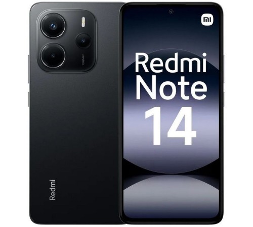 Смартфон Xiaomi Redmi Note 14 RU 6+128 Midnight Black Смартфон Xiaomi Redmi Note 14 RU 6+128 Midnight Black