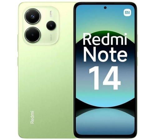 Смартфон Xiaomi Redmi Note 14 RU 8+128 Lime Green Смартфон Xiaomi Redmi Note 14 RU 8+128 Lime Green