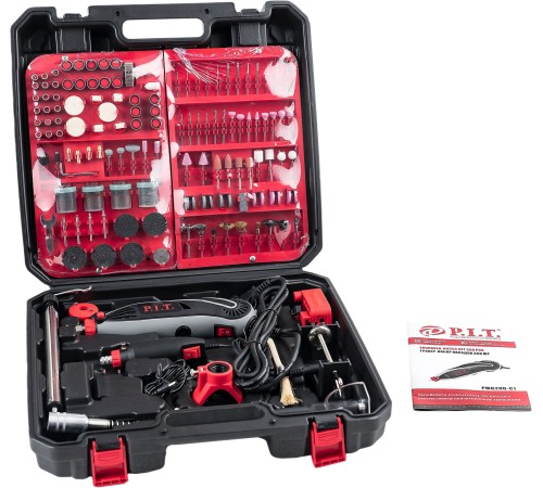 Гравер P.I.T. Мастер 150Вт насадок:350 кейс