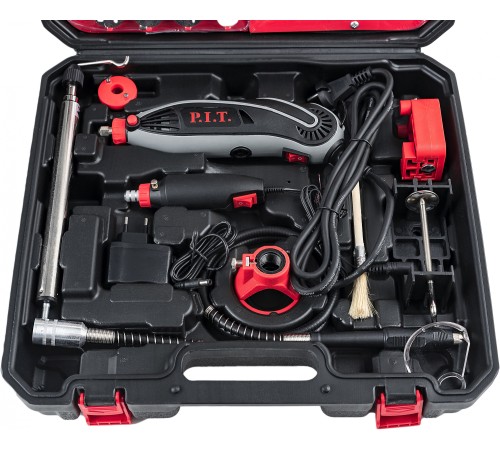 Гравер P.I.T. Мастер 150Вт насадок:350 кейс