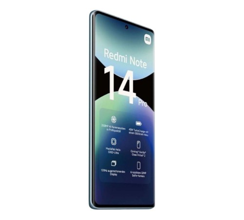 Смартфон Xiaomi Redmi Note 14 Pro RU 12+256 Ocean Blue Смартфон Xiaomi Redmi Note 14 Pro RU 12+256 Ocean Blue