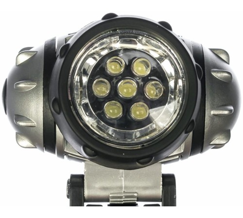 Фонарь налобный Космос H7LED черный/серебристый лам.:светодиод. AAAx3 (KOC-H7-LED) Фонарь налобный Космос H7LED черный/серебристый лам.:светодиод. AAAx3 (KOC-H7-LED)