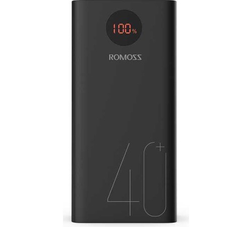 Мобильный аккумулятор Romoss PEA40 40000mAh 2.4A черный Мобильный аккумулятор Romoss PEA40 40000mAh 2.4A черный