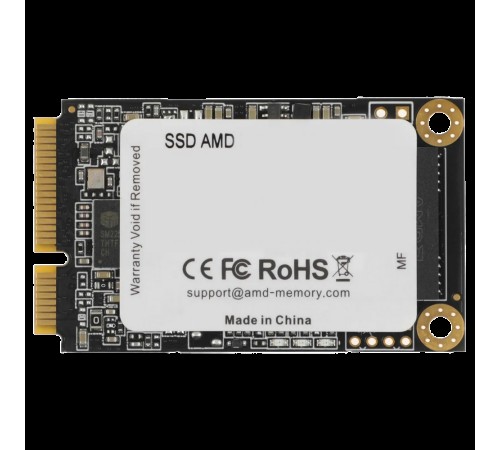Твердотельный накопитель SSD AMD Radeon mSATA 128GB R3 Series Твердотельный накопитель SSD AMD Radeon mSATA 128GB R3 Series