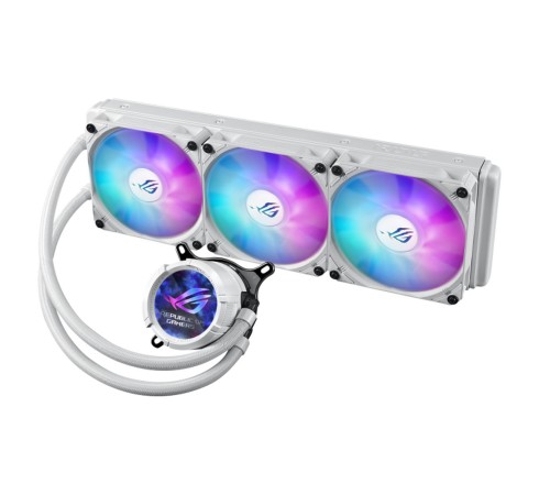 Жидкостная система охлаждения ASUS ROG STRIX LC III 360 ARGB LCD WHT