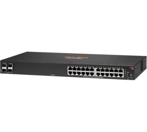 Коммутатор HPE Aruba 6100 JL678A 24G 4SFP+ управляемый Коммутатор HPE Aruba 6100 JL678A 24G 4SFP+ управляемый