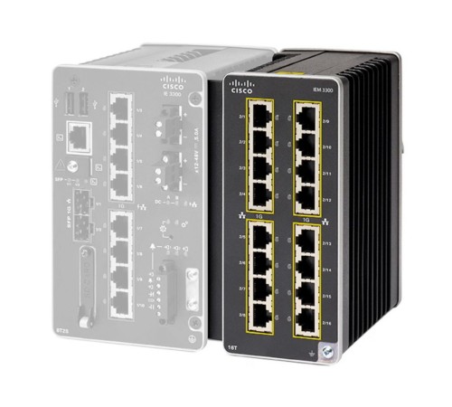 Модуль CISCO Catalyst IE3300 with 16 GE PoE/PoE+ Copper, Expansion Module, IEM-3300-16P=