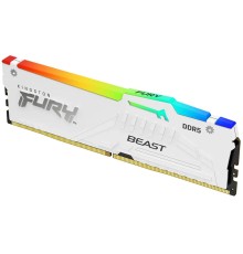 Модуль памяти Kingston FURY Beast White RGB 16Gb DDR5 DIMM 5600МГц KF556C40BWA-16