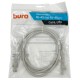 Патч-корд Buro UTP 4 пары cat6 CCA molded 2м серый RJ-45 (m)-RJ-45 (m)