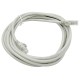 Патч-корд Buro UTP 4 пары cat6 CCA molded 3м серый RJ-45 (m)-RJ-45 (m)