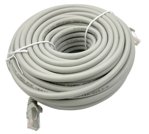 Патч-корд Buro UTP 4 пары cat6 CCA molded 20м серый RJ-45 (m)-RJ-45 (m) Патч-корд Buro UTP 4 пары cat6 CCA molded 20м серый RJ-45 (m)-RJ-45 (m)