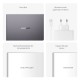 Ноутбук Huawei MateBook D14 Intel Core i5-13420H/16Gb/SSD512Gb/14"/IPS/FHD+/60Hz/NoOS/Space Grey (53014BSB)