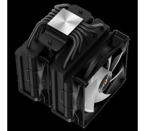 Вентилятор для процессора Cooler Ocypus Delta A62 BK ARGB Black 260W/ All Intel/ AMD AM*/ 2 fans / Screws Вентилятор для процессора Cooler Ocypus Delta A62 BK ARGB Black 260W/ All Intel/ AMD AM*/ 2 fans / Screws