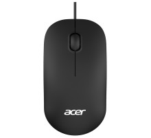 Мышь Acer OMW122 черный оптическая (1200dpi) USB (3but)