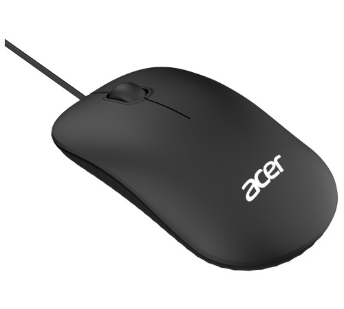 Мышь Acer OMW122 черный оптическая (1200dpi) USB (3but)