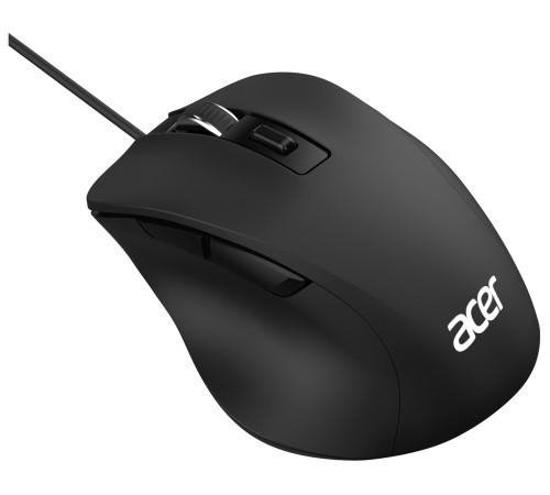 Мышь Acer OMW120 черный оптическая (2000dpi) USB (6but)