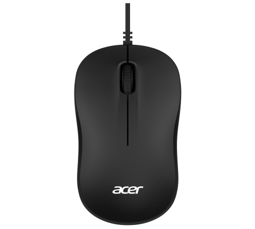 Мышь Acer OMW140 черный оптическая (1200dpi) USB (3but)