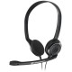 Наушники с микрофоном Sennheiser PC 8 черный 2м накладные USB оголовье (504197)
