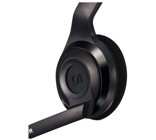Наушники с микрофоном Sennheiser PC 8 черный 2м накладные USB оголовье (504197) Наушники с микрофоном Sennheiser PC 8 черный 2м накладные USB оголовье (504197)