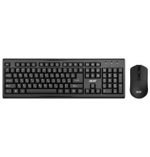 Клавиатура + мышь Acer OKR120 клав:черный мышь:черный USB беспроводная Multimedia