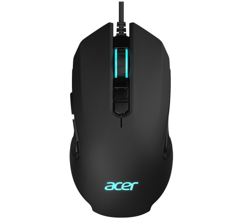Мышь Acer OMW160 черный оптическая (6400dpi) USB (8but)