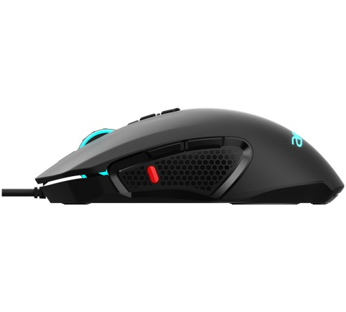 Мышь Acer OMW160 черный оптическая (6400dpi) USB (8but)