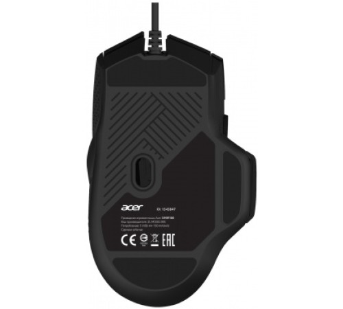Мышь Acer OMW180 черный оптическая (6400dpi) USB (9but)