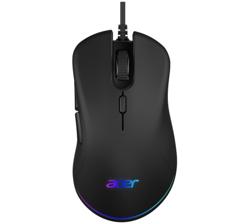Мышь Acer OMW190 черный оптическая (6400dpi) USB (6but)