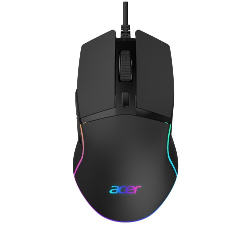 Мышь Acer OMW121 черный оптическая (6400dpi) USB (6but)