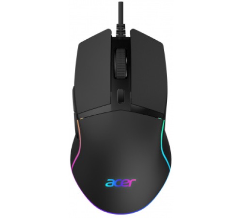 Мышь Acer OMW121 черный оптическая (6400dpi) USB (6but)
