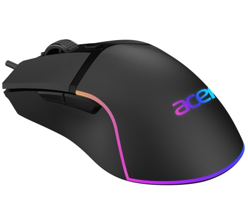 Мышь Acer OMW121 черный оптическая (6400dpi) USB (6but)